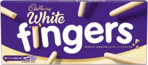 Cadbury White Chocolate Fingers Biscuits 114 G Pack Of 1