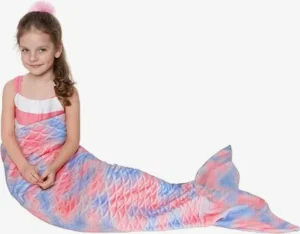 Catalonia Classy Mermaid Tail Blanket Soft Warm Plush Fleece Sleeping Bag Snuggl