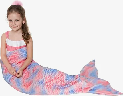 Catalonia Classy Mermaid Tail Blanket Soft Warm Plush Fleece Sleeping Bag Snuggl