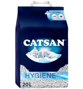 Catsan Hygiene Plus Cat Litter White 20l