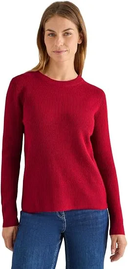 Cecil Jumper With Structured Details Beaujolais Red Xs