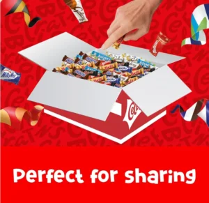 Celebrations Assorted Bulk Milk Chocolate Bars Biscuit Sharing Box 2 0kg
