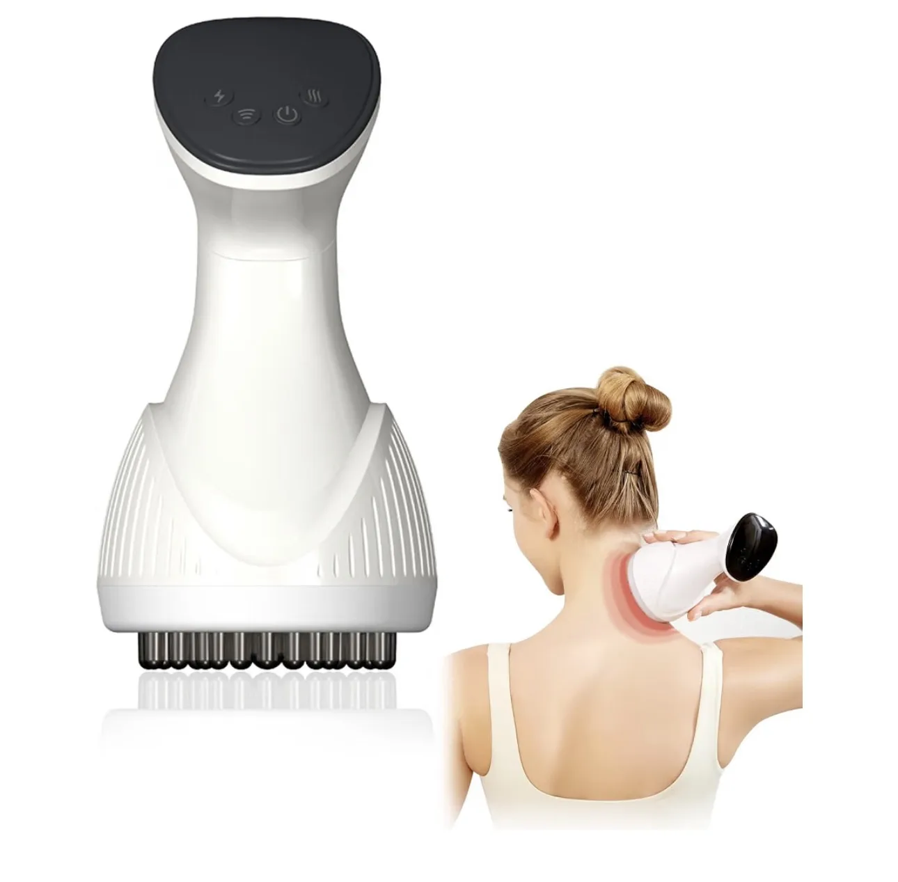 Cellulite Massager Electric Meridian Brush Multi Function Body Massager Shoulder