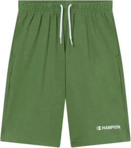 Champion Legacy Boys Graphic Shorts M Green