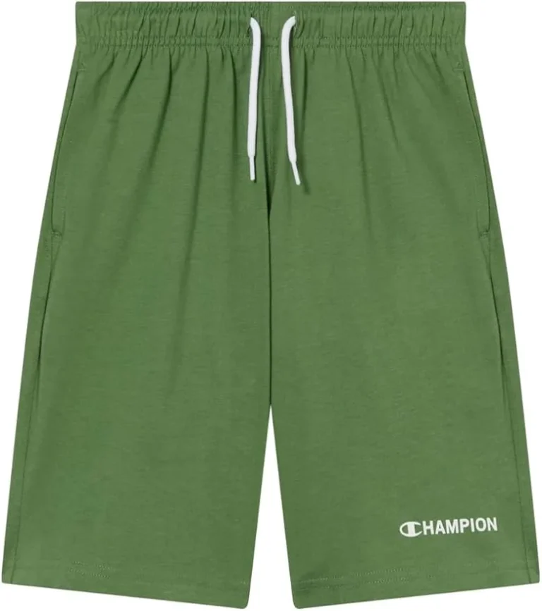 Champion Legacy Boys Graphic Shorts M Green
