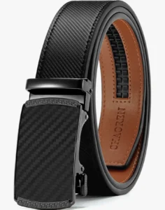 Chaoren Belts For Men 1 3 8 Ratchet Mens Belt Leather For Jeans Dress