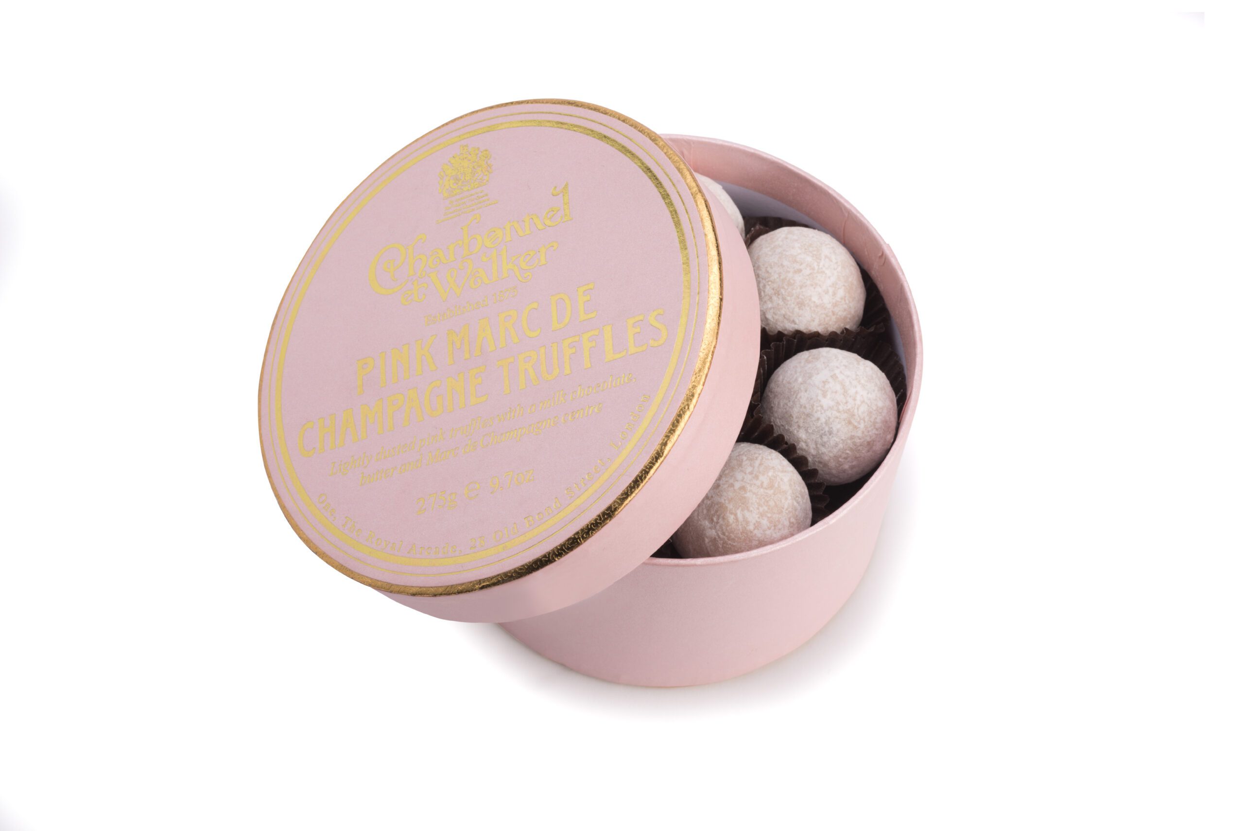 Charbonnel et Walker Pink Marc de Champagne Truffles 275g