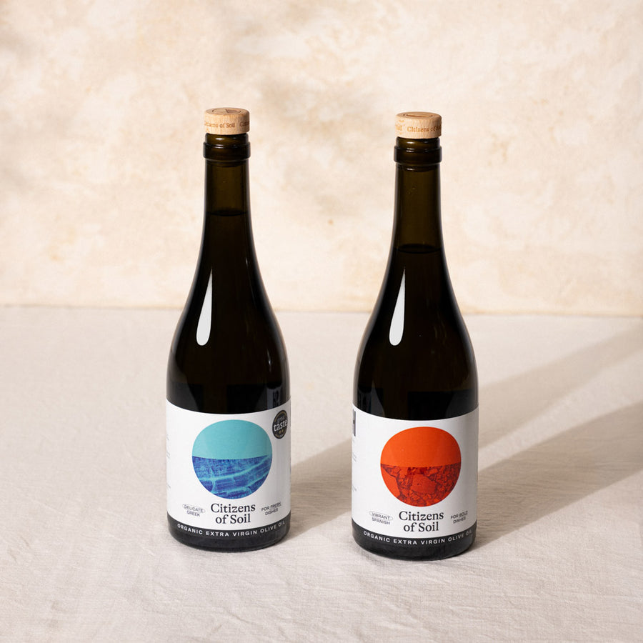 Citizens of Soil Greece and Spain Olive Oil Set