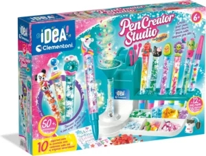 Clementoni Pen Creator Studio Personalised Pen Making Kit For Kids Arts And Craf