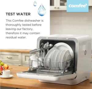 Comfee Table Top Dishwasher No Plumbing Needed For Singles And Couples