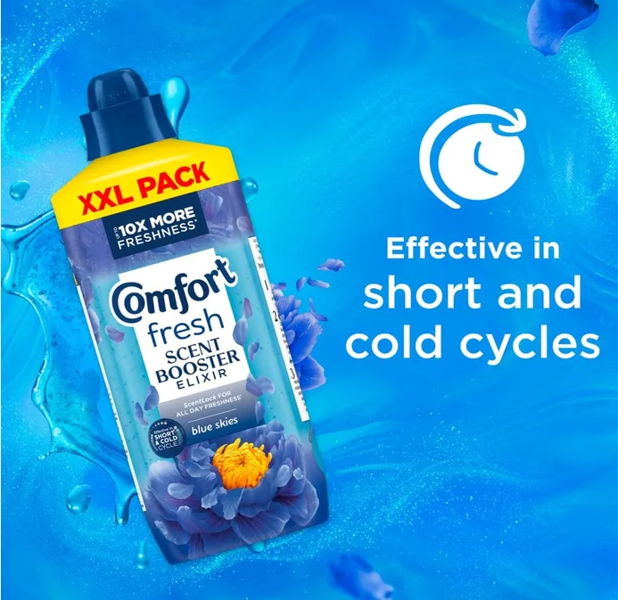 Comfort Fresh Scent Booster Elixir Blue Skies 1 264 L Scentlock Technology Up To