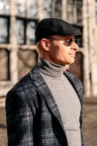 Comhats Flat Gatsby Ivy Irish Cap For Men Golf Shooting Driving