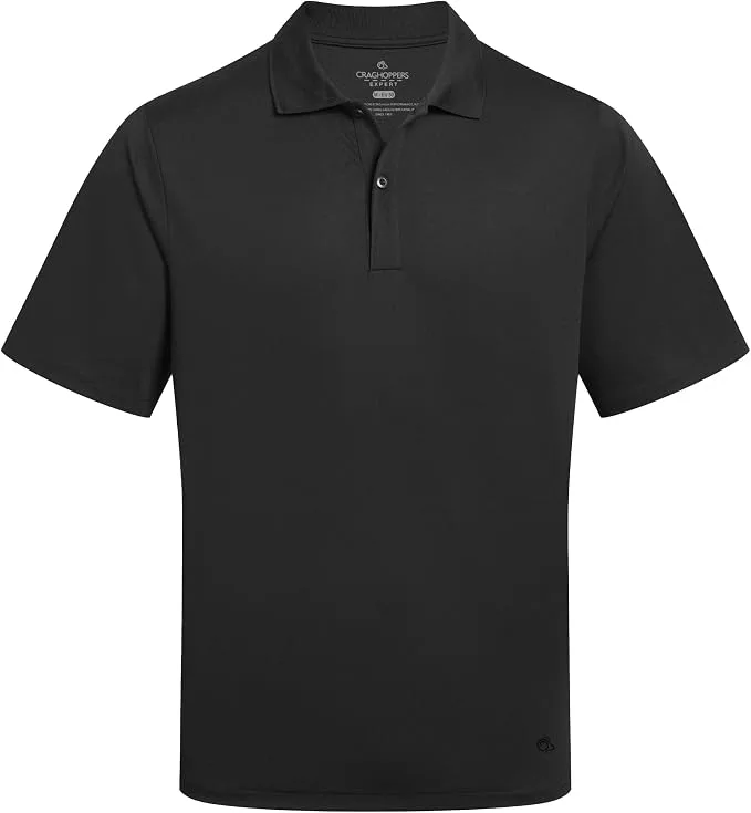 Craghoppers Expert Mens Base Camp Polo Shirt Moisture Wicking Work T Shirt Top