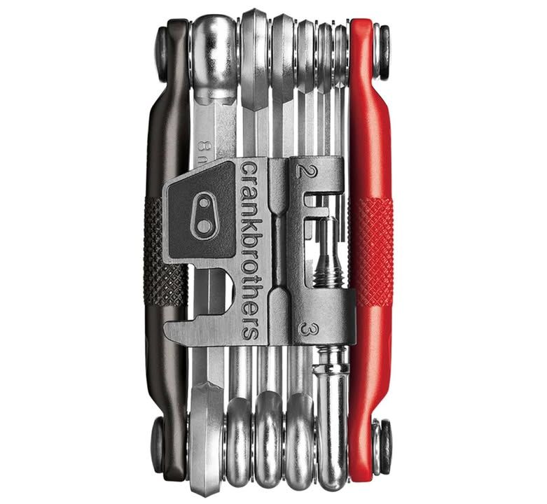 Crankbrothers Multi 17 Bicycle Multi Tool Black Red