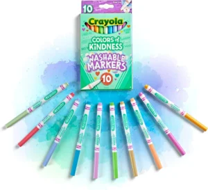 Crayola Colours Of Kindness Washable Fine Line Markers Assorted Colours Pack Of