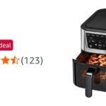 Cuisinart Compact 7.6L Air Fryer Single drawer 7-in-1, Silver