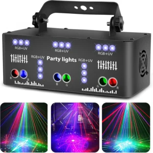 Dj Disco Light Party Light Led Rgb Projector Music Controlled Lights Dmx UV Effe