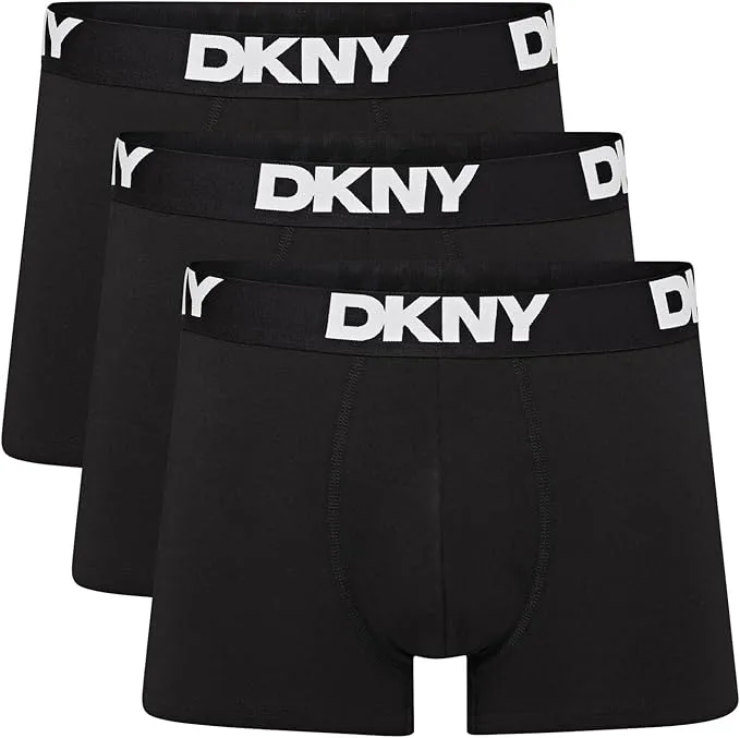Dkny Seattle Mens Boxers Shorts Multipack Pack Of 3 Cotton Boxers For Men Soft B