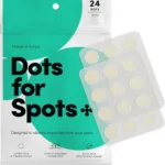 Dots for Spots Patches - Pack of 24 Translucent Hydrocolloid Spot Stickers Made in Korea