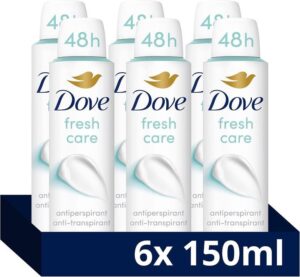 Dove Fresh Care Anti Perspirant Aerosol 6x 150 Ml