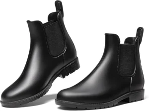 Dream Pairs Women S Ankle Wellies Chelsea Rain Boot