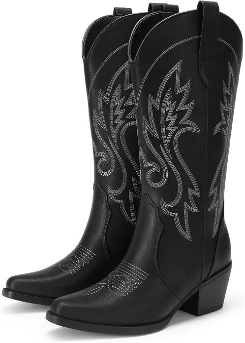 Dream Pairs Women S Cowboy Cowgirl Western Boots