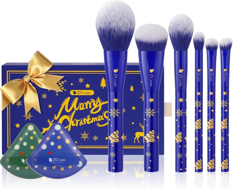 Ducare Christmas Makeup Brushes Set 8pcs