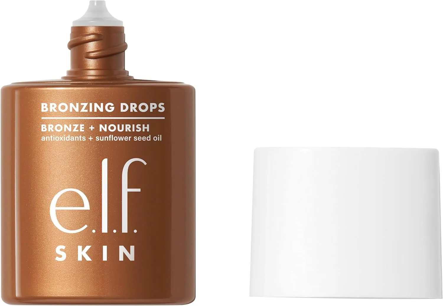 E L F Skin Bronzing Drops Liquid Bronzer For Face And Skin Creates A Sun Kissed