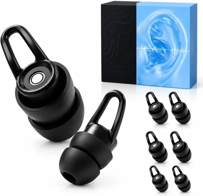 Ear Plugs For Sleep 4 Pairs Reusable Earplugs For Side Sleep With Ring Concha Sh