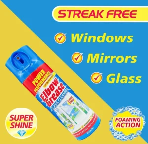 Elbow Grease Glass Cleaner Aerosol Window Cleaning Equipment 400ml