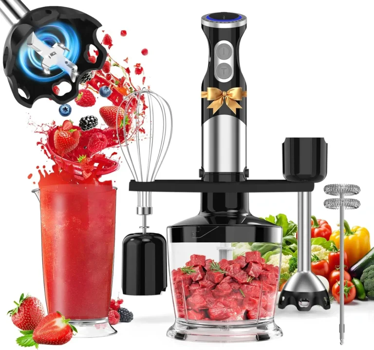 Electric Stick Hand Blender Handheld 1100w 5 In 1 Immersion Stick Blenders For K