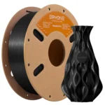 ERYONE PLA Filament 1.75mm Black PLA 1KG, Neatly Wound 3D Printer Filament