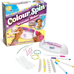 Fablab Colour Spin Bracelet Maker Create Fab Colourful Bracelet Designs No Threa