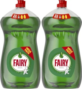 Fairy Original Washing Up Liquid Green With Liftaction 1450ml No Soaking No Grea