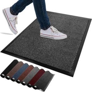Fb Funkybuys Washable Door Mats Indoor And Outdoor Non Slippery Heavy Duty Doorm