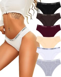 Finetoo Cotton Underwear Women Breathable Knickers For Womens Comfortable Pants