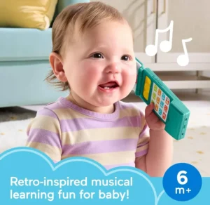 Fisher Price Laugh And Learn Flip Phone Baby Toy Multilanguage