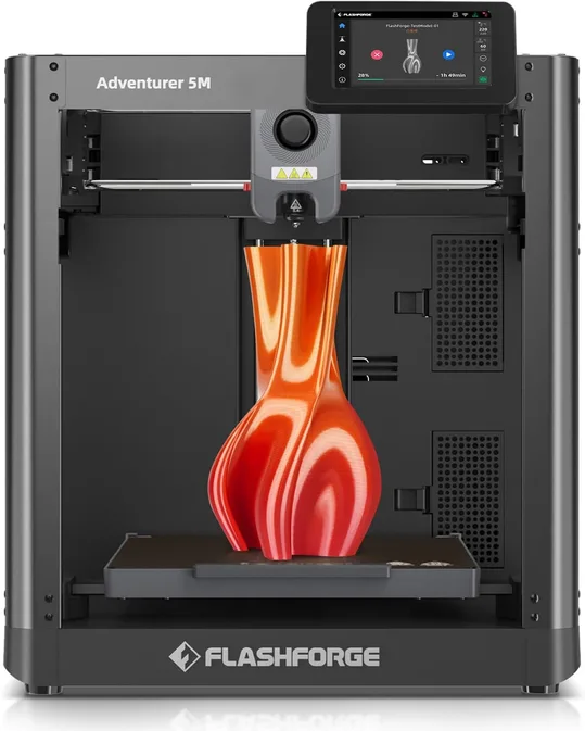 Flashforge Ad5m 3d Printer Fully Auto Calibration Print With 1 Click Max 600mm S