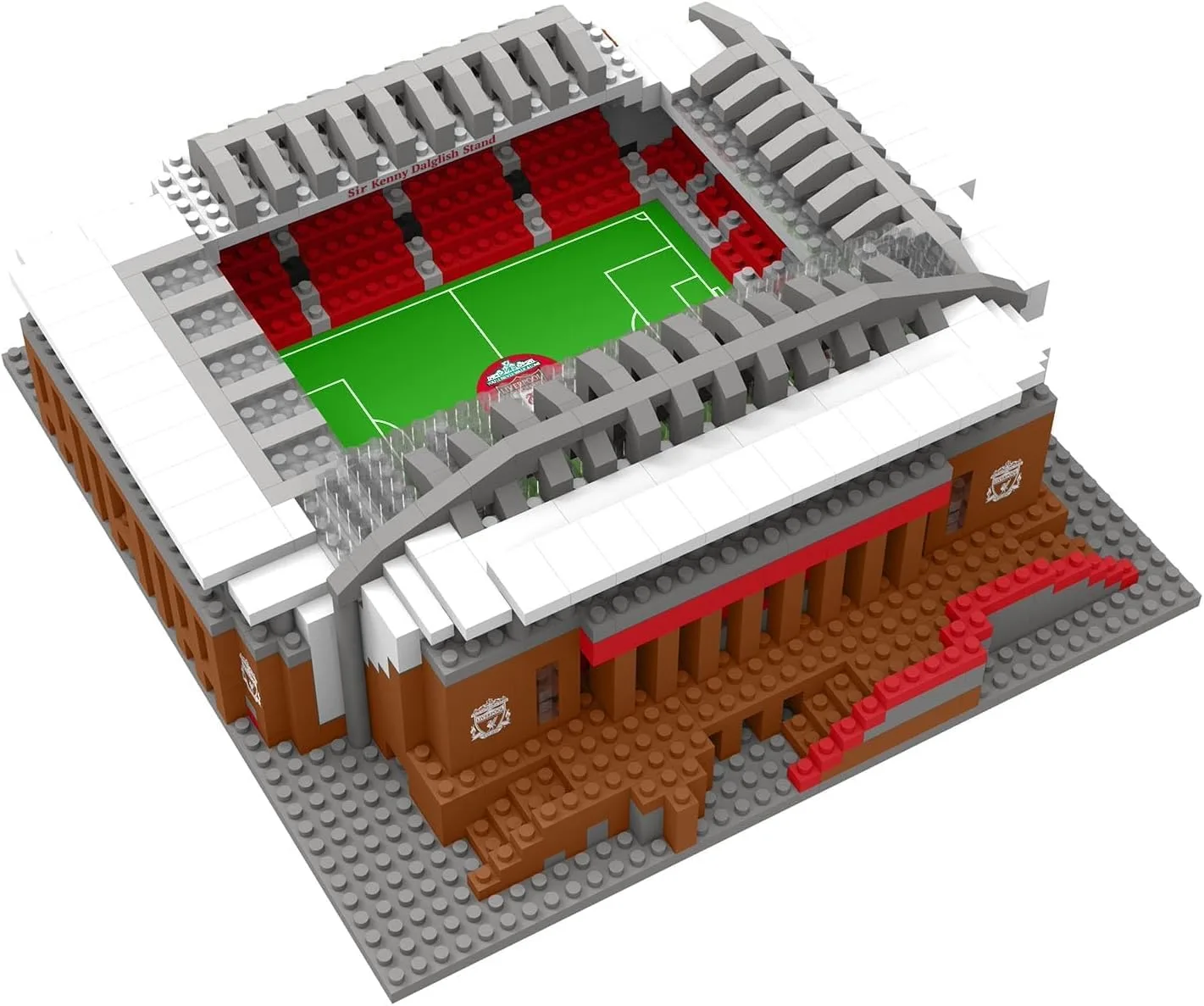 Foco Officially Licensed Liverpool Fc 3d Brxlz Bricks Mini Anfield Stadium Footb