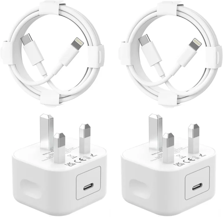 For Iphone USB C Fast Charger Plug And Cable Mfi Certified 2pack 20w Pd USB C Fa