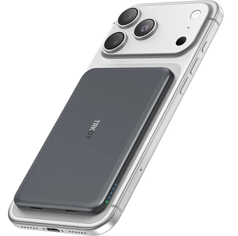 For Magsafe Power Bank 5000mah Slim Wireless Portable Charger For Iphone 18