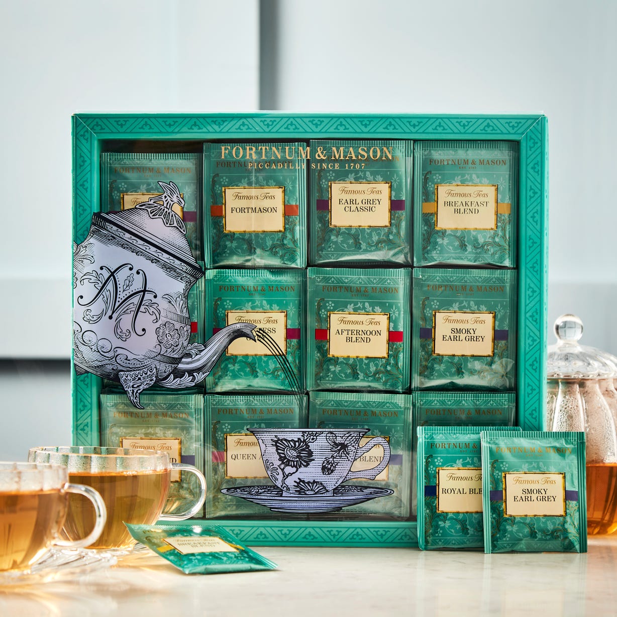 Fortnum & Mason Famous Tea Selection, 120 Tea Bags