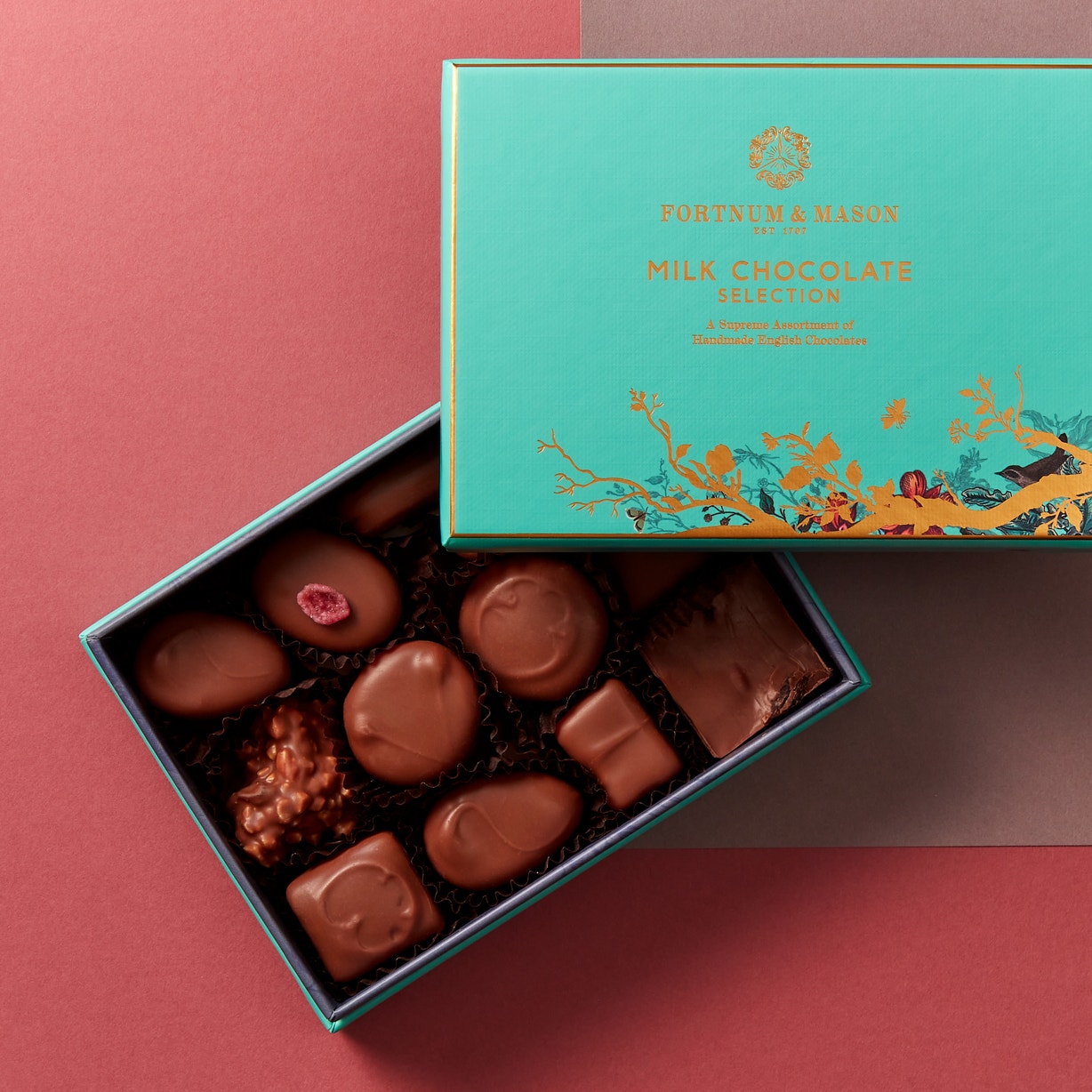 Fortnum & Mason Milk Chocolate Selection Box 130g
