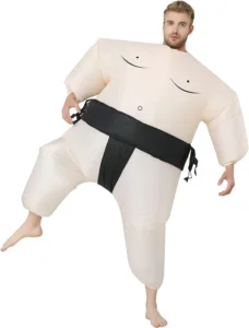Fxich Inflatable Costume For Adults Inflatable Sumo Costume For Halloween Sumo W
