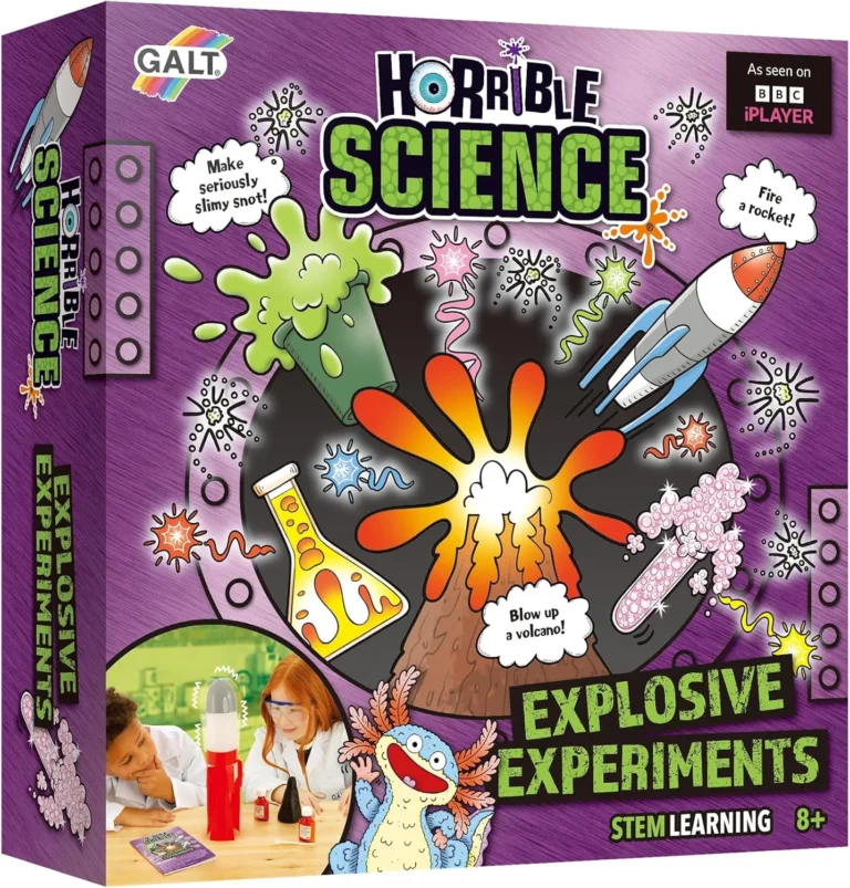 Galt Explosive Experiments Horrible Science Kit With 8 Fun Experiments