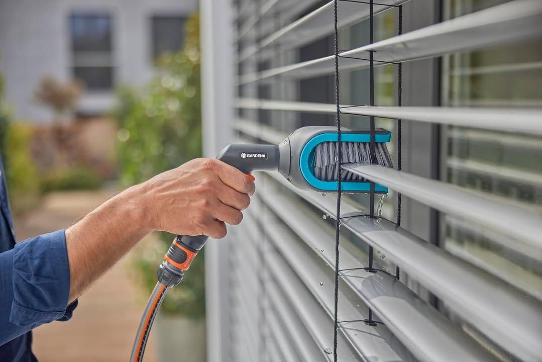 Gardena Cleansystem Blind Brush Cleaning Brush For C Or Z Slats Easy Cleaning Of