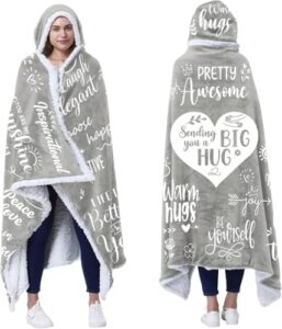 Gifts For Women Wearable Blanket Hoodie For Women Best Friend Birthday Get Well