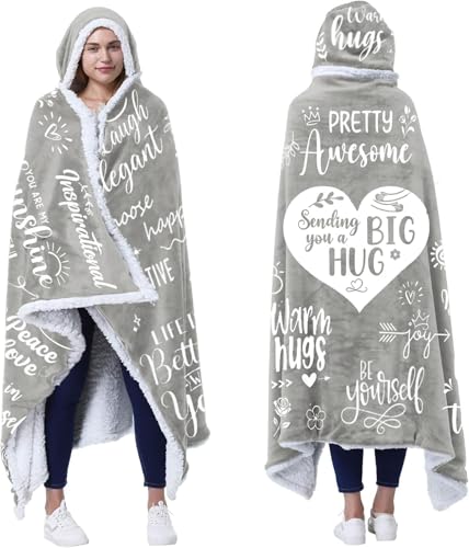 Gifts For Women Wearable Blanket Hoodie For Women Best Friend Birthday Get Well