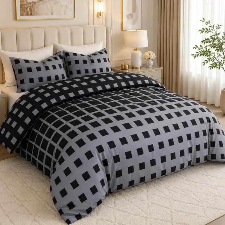 Grace Double Duvet Set Premium Brushed Microfiber Duvet Cover Double Ultrasoft H