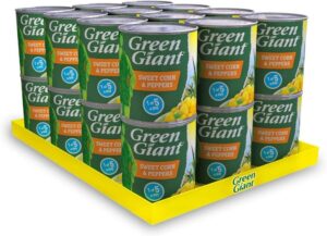 Green Giant Sweetcorn And Peppers 198g Pack Of 24